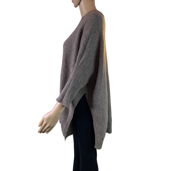 Max Studio Women's Size Medium Tunic Sweater Wool & Yak Hair Oversized pullover - Picture 3 of 8